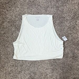 American Eagle Outfitters Cream Tank Top